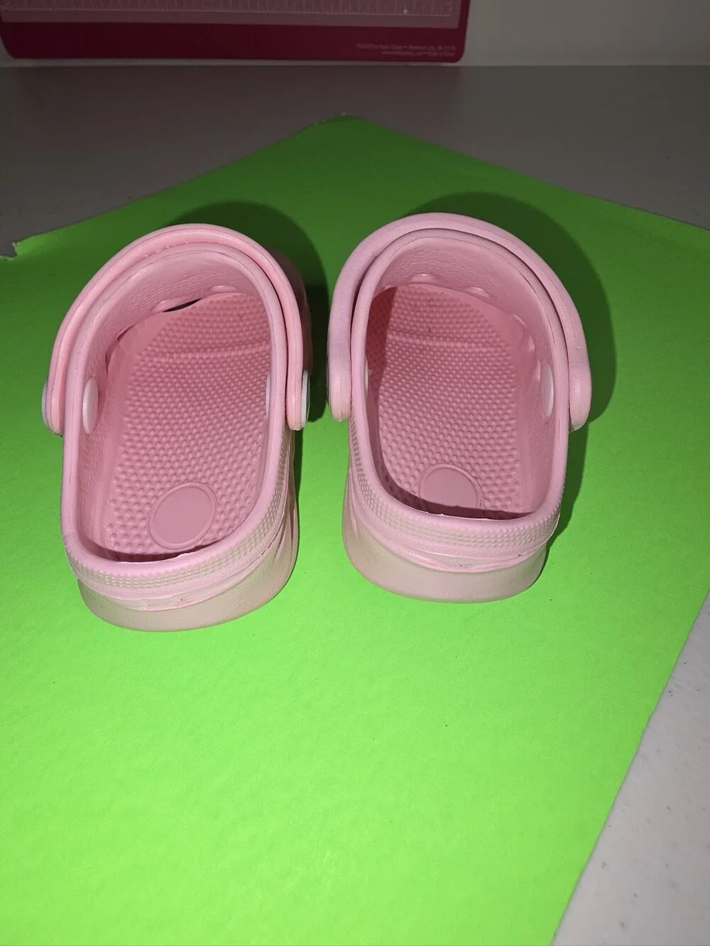 Kids Lightweight Pink Garden Clog with Adjustable Heel Strap